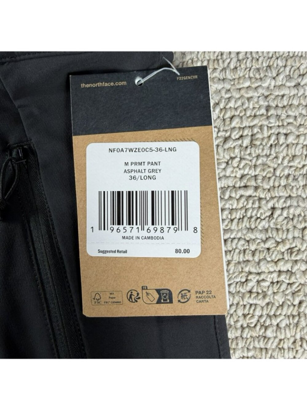 The North Face Paramount Trail Cargo Pants Women’s Size 22 - Picture 3 of 8
